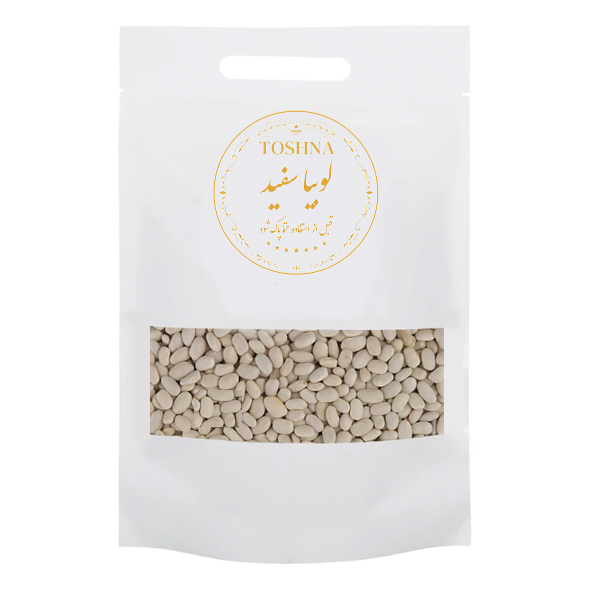 لوبیا سفید ۹۰۰ گرمی توشنا